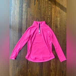 Under Armour Pink Quarter-Zip (Girls XL)